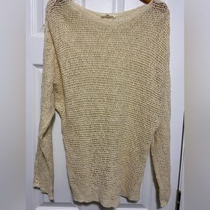 Long sleeve Sweater with ribbon detail